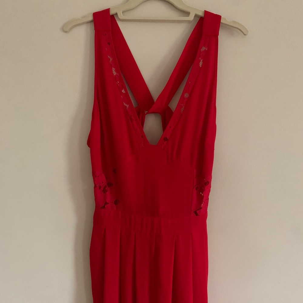 Guess Red Jumpsuit